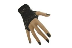 Nethandschoenen Kort Vingerloos Zwart