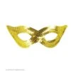 Oogmasker Pailletten, Goud -Kostuums Met Halloween-Thema oogmasker goud pailletten 05914 a