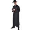 Pater -Kostuums Met Halloween-Thema pastoor 212204