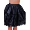 Petticoat Zwart Lang -Kostuums Met Halloween-Thema petticoat lang zwart 214197 2
