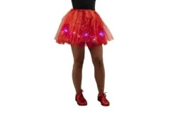 Tutu Rood Met Lichtjes -Kostuums Met Halloween-Thema petticoat tutu rood lichtjes 2