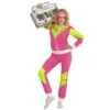 Fout Trainingspak Roze -Kostuums Met Halloween-Thema retro trainingspak roze geel voor dames heren 2 1