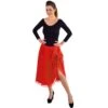Luxe Rok Met Kant En Strik Rood -Kostuums Met Halloween-Thema rok met kant rood 216184 7 1 1