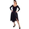 Luxe Rok Met Kant Zwart -Kostuums Met Halloween-Thema rok met kant zwart 216184 2 1
