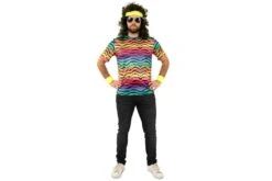 T-shirt Tijgerprint Neon Unisex