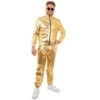 Trainingspak Goud -Kostuums Met Halloween-Thema trainingspak goud heren 2