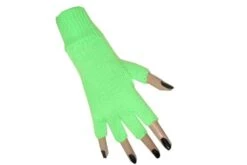 Vingerloze Handschoenen Neongroen