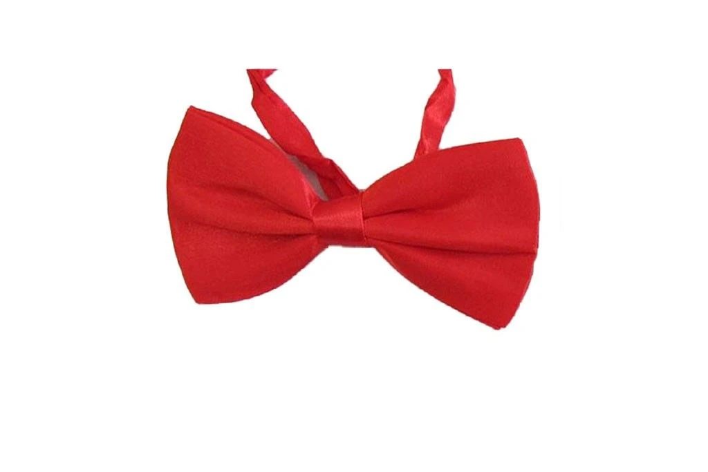 Vlinderstrikje Satijn Rood 3 Vlinderstrikje Satijn Rood